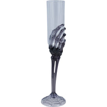 Vinglas i plast skelett 25 cm