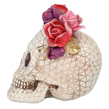 Dödskalle, Señora Rosa 15x14x15 cm