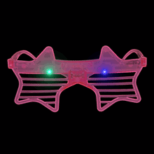 LED-glasögon stjärnor