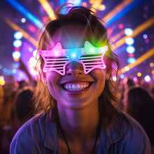 LED-glasögon stjärnor