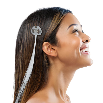 LED-slinga för håret