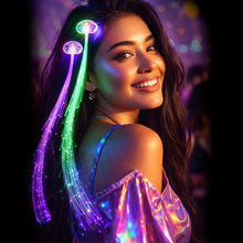 LED-slinga för håret