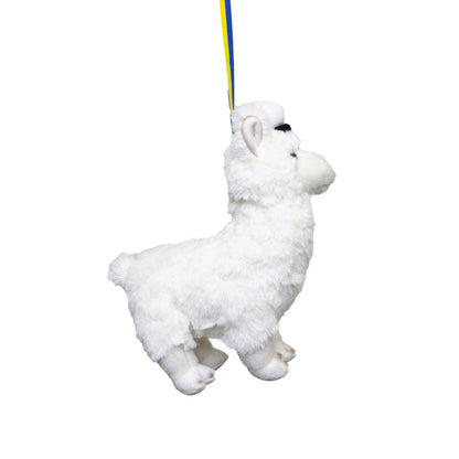 Studentnalle, alpacka vit 20 cm