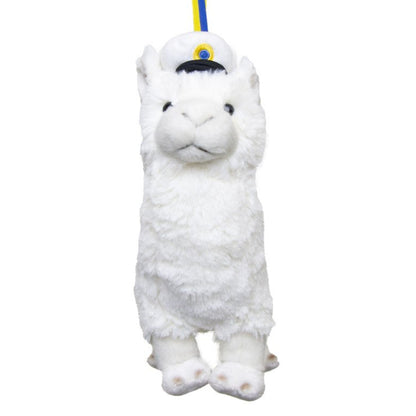 Studentnalle, alpacka vit 20 cm