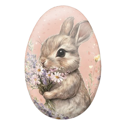 Påskägg, pastel dreams 9 cm