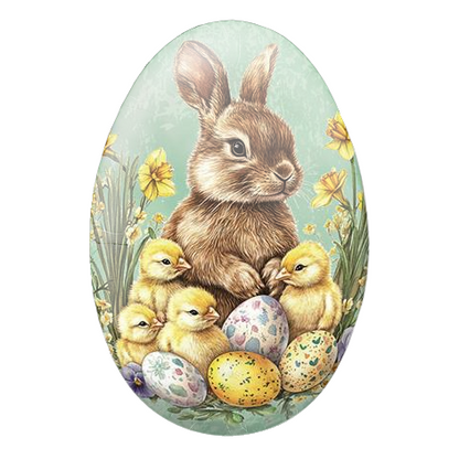 Påskägg, pastel dreams 9 cm