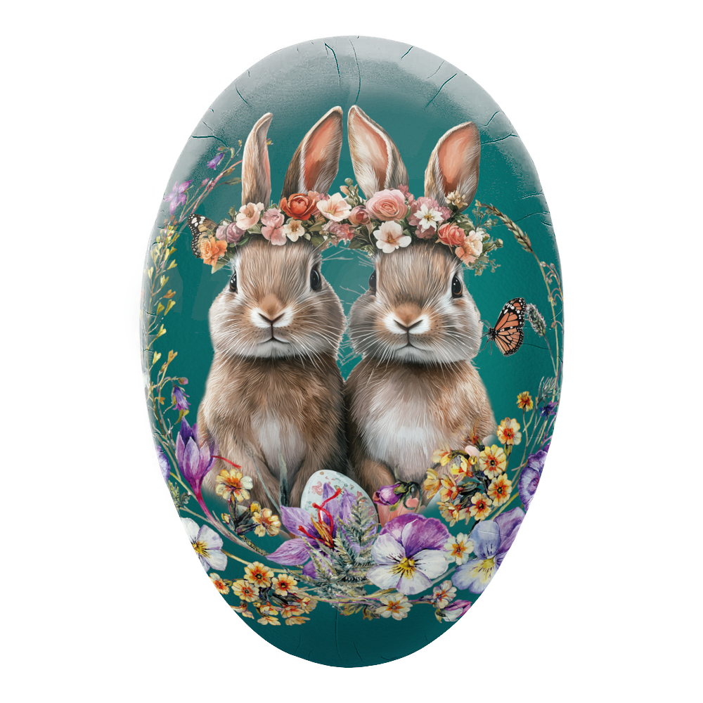 Påskägg, floral couture 35 cm