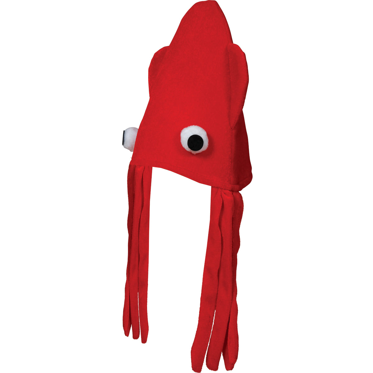 Hatt, bläckfisk röd