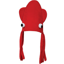 Hatt, bläckfisk röd