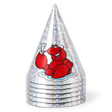 Kräfthattar, silver 6 st
