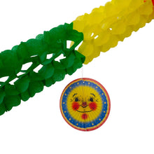 Girlang med månar, multifärgad 4 m