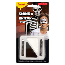 Smink, svart/vit
