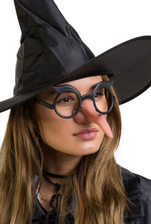 Glasögon med häxnäsa