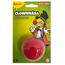 Clownnäsa, skumgummi röd