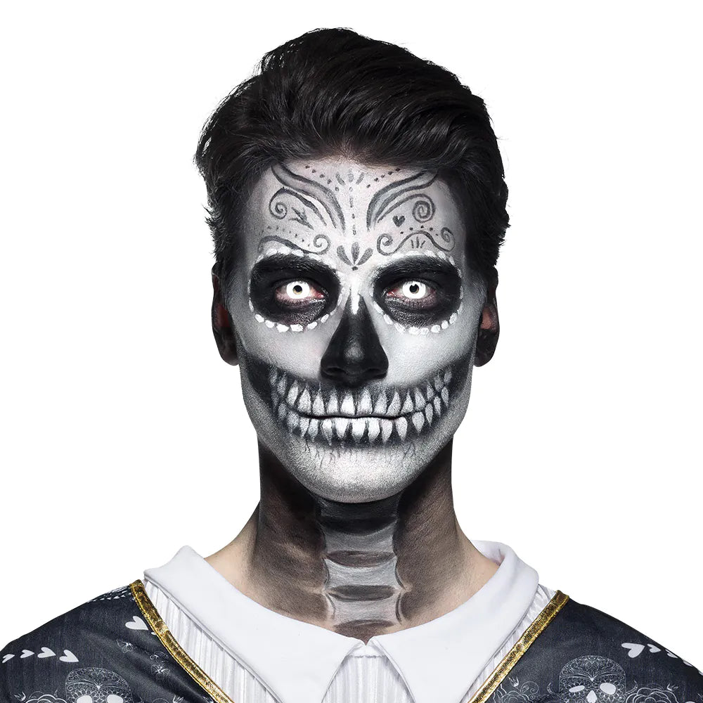 Färglinser, vita UV 1 mån