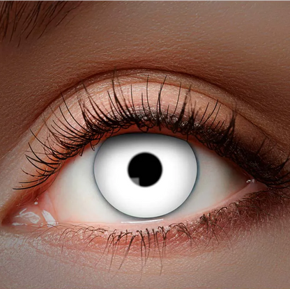 Färglinser, vita UV 1 mån