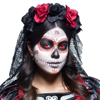 Färglinser, röda UV 1 mån