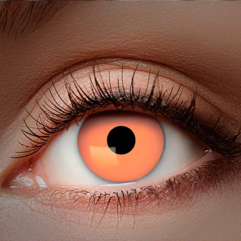 Färglinser, orange UV 1 mån