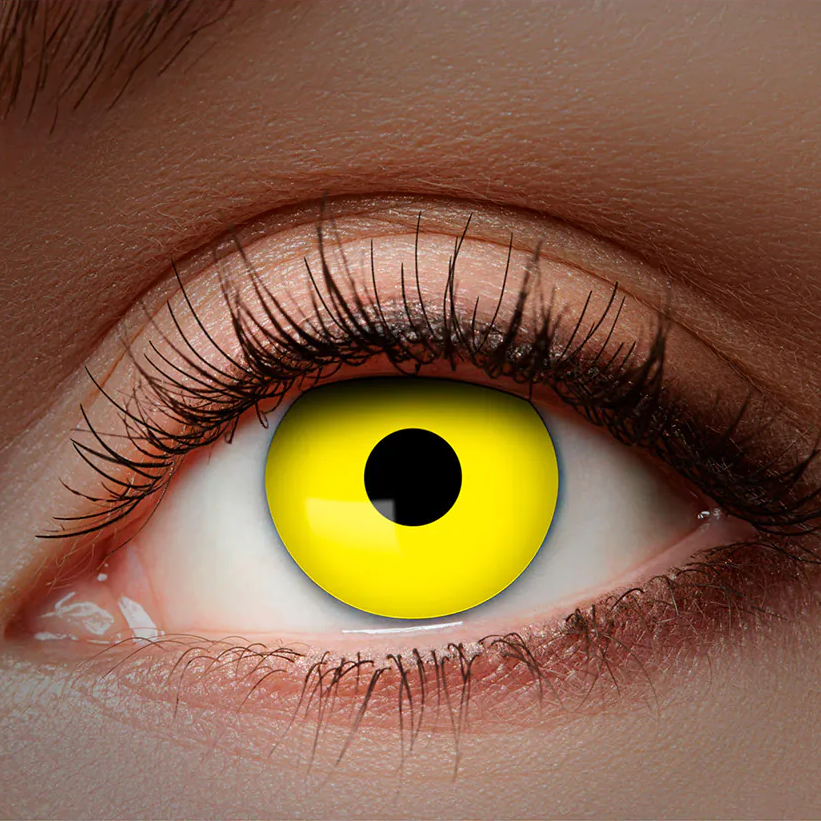 Färglinser, gula UV 1 mån