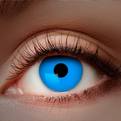 Färglinser, blåa UV 1 mån
