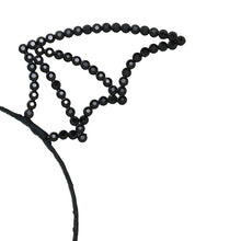 Diadem i metall, fladdermus