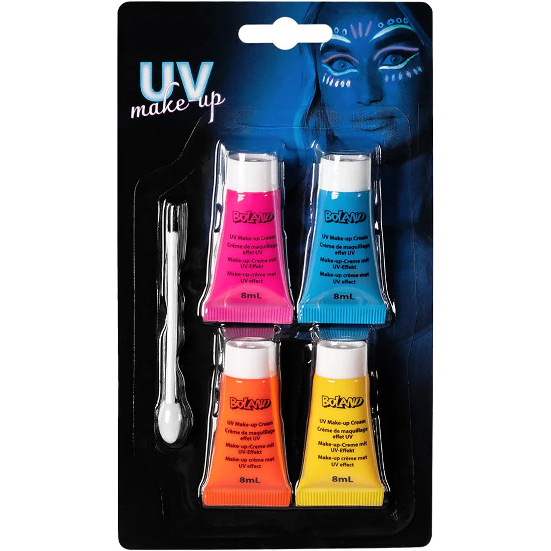 Sminkset, UV 4 färger