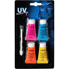 Sminkset, UV 4 färger