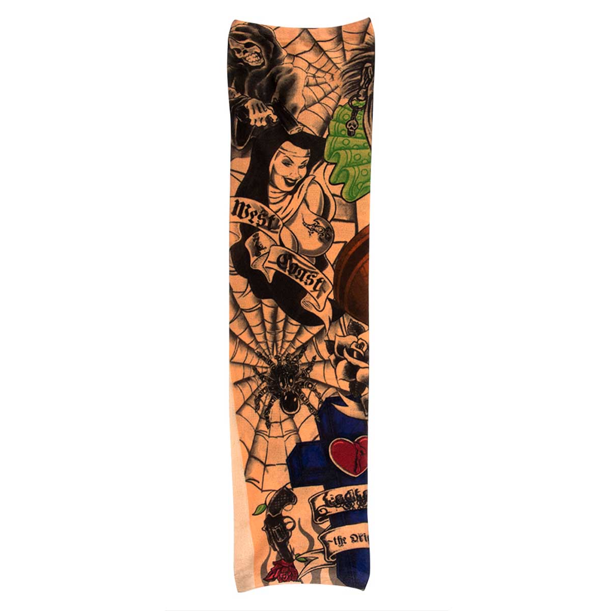 Tattoo sleeve 'West coast' adventure