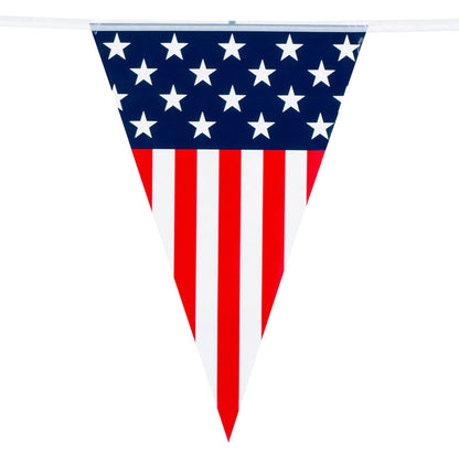 Flaggirlang, USA 30x20 cm 6 m