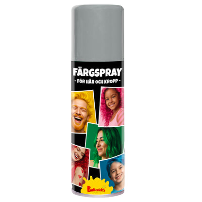 Hår- & kroppsspray, silver 125 ml