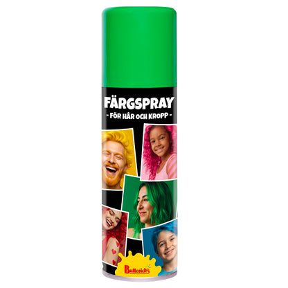 Hår- & kroppsspray, grön 125 ml
