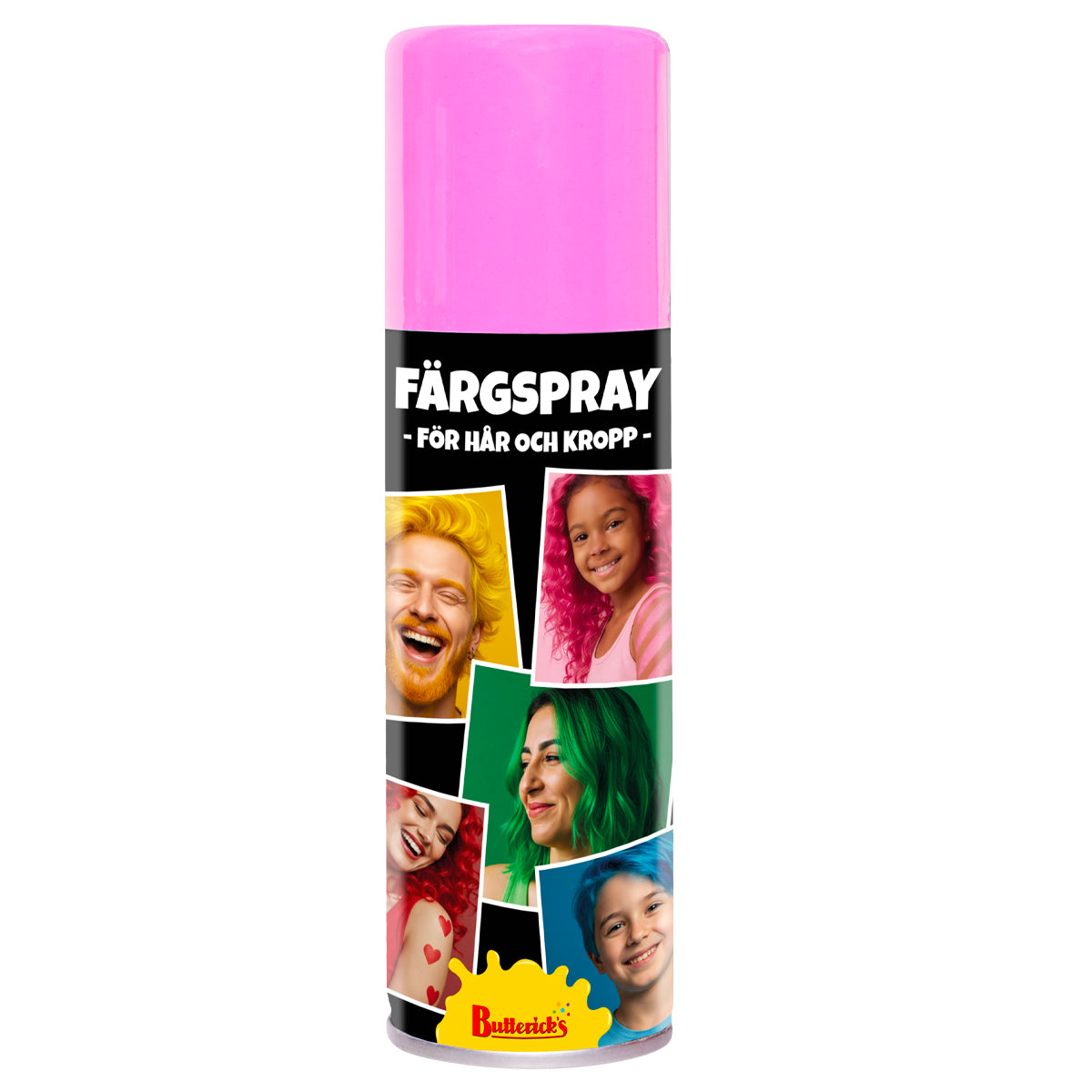 Hår- & kroppsspray, rosa 125 ml