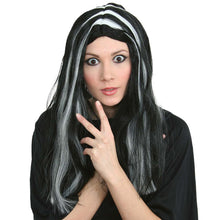 Peruk, häxa med självlysande slingor