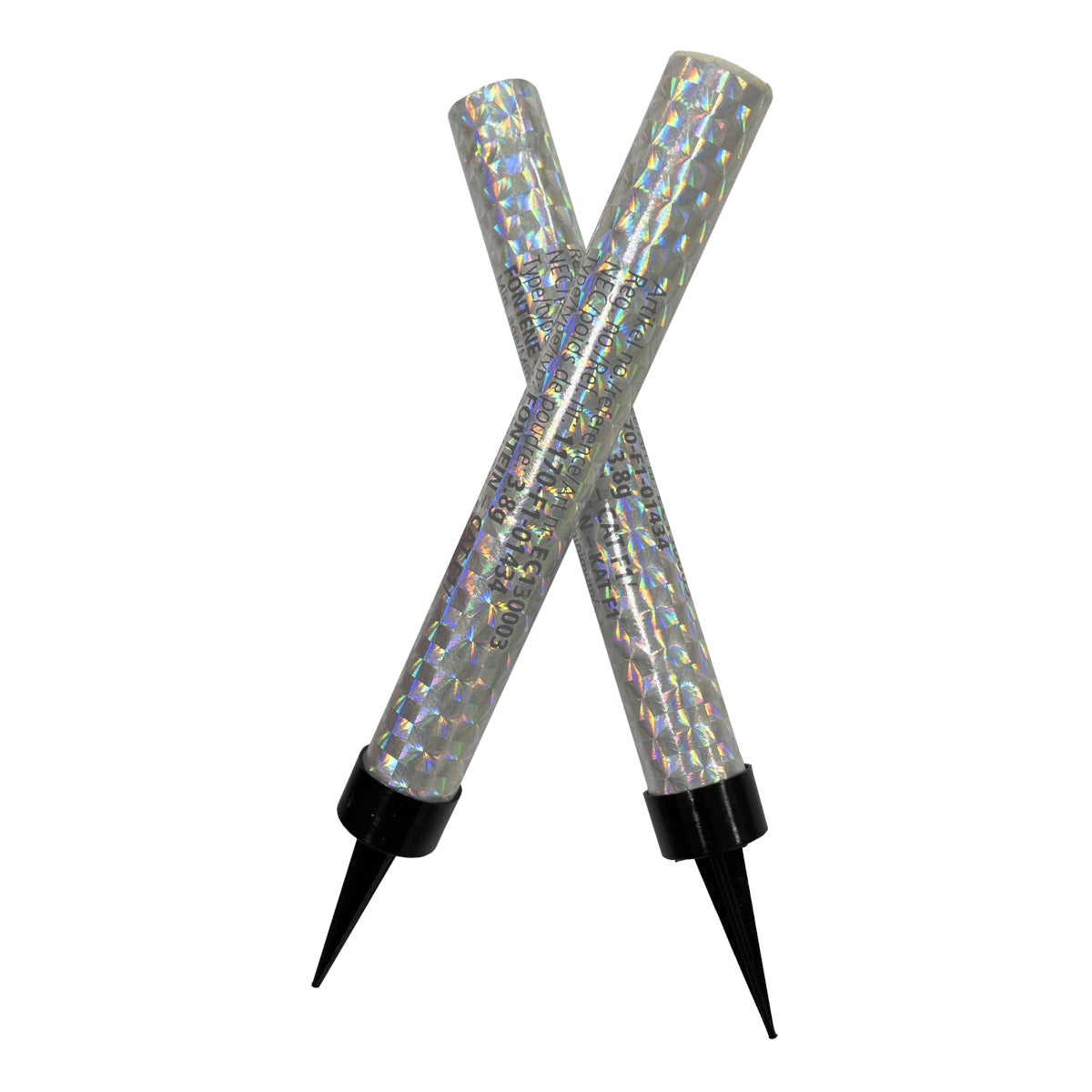 Isfacklor, silver 2 st