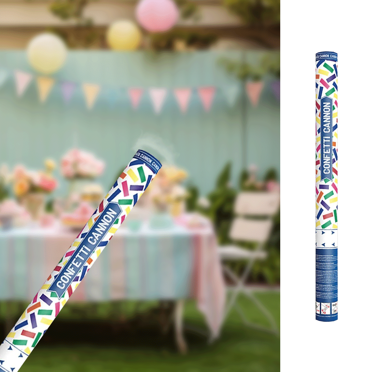 Konfettibomb, mix 60 cm
