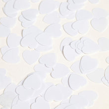 Bordskonfetti, hjärtan vita 14 g