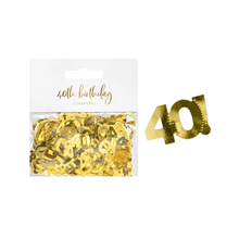 Bordskonfetti, nummer 40 15 g