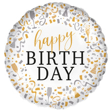 Folieballong, hello happy birthday 45 cm