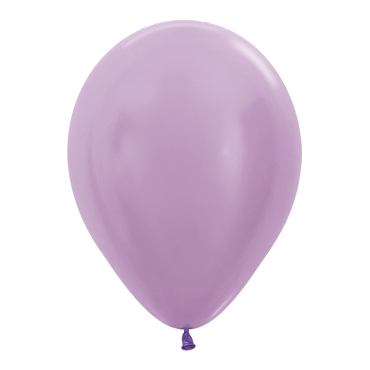Ballonger, satin lila 10 st