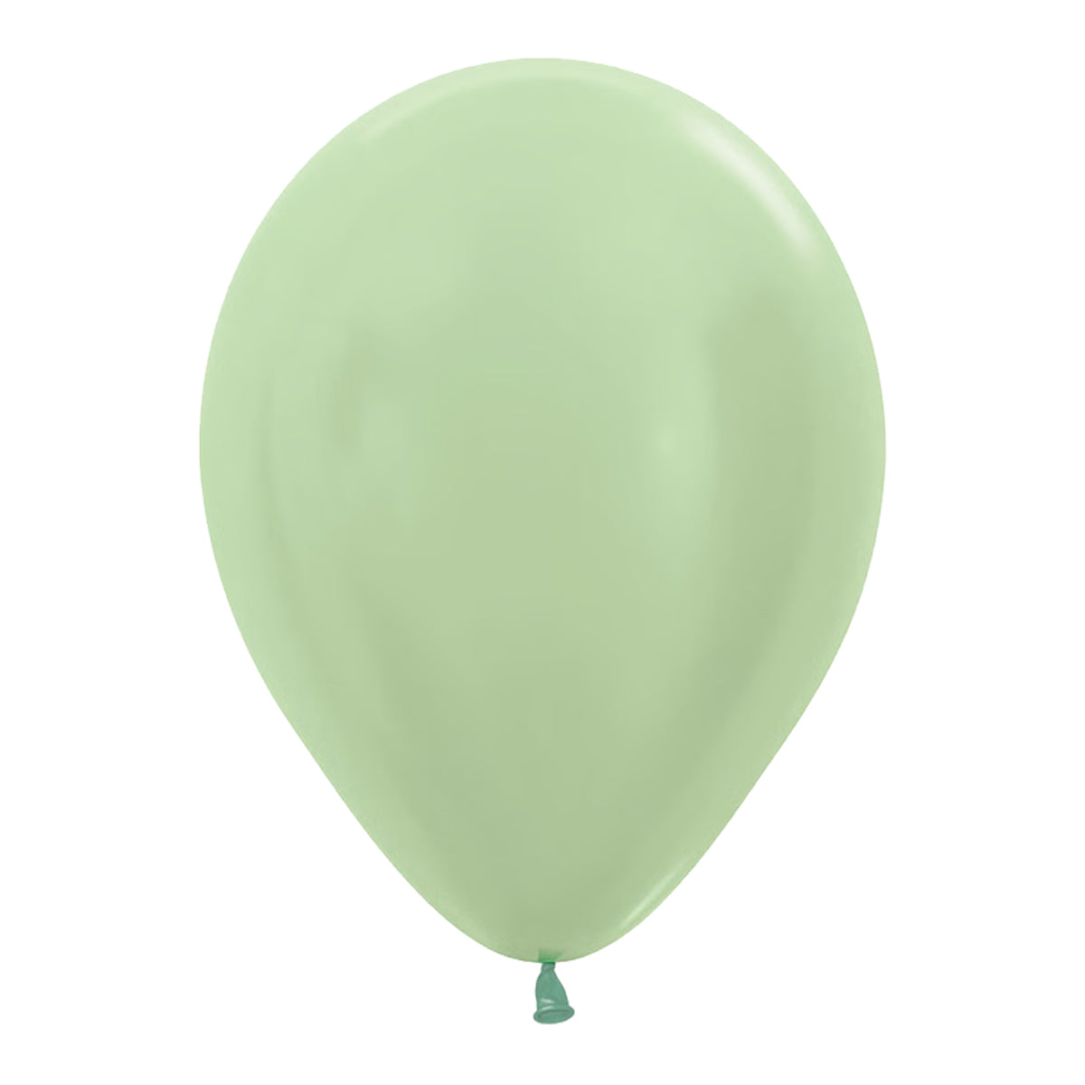 Ballonger, satin grön 10 st