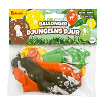 Ballonger, djungelns djur 6 st