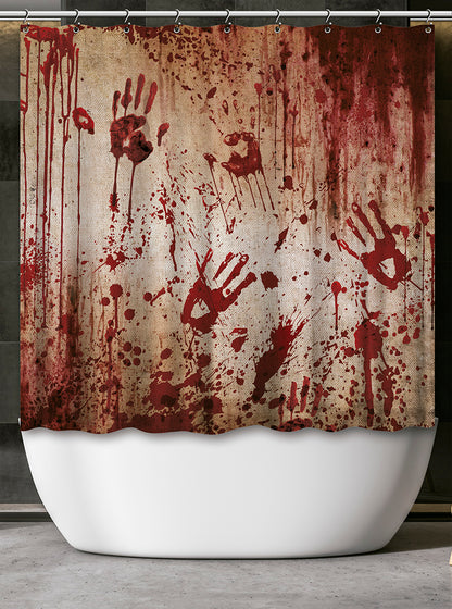 Duschdraperi, blodig 200x180 cm