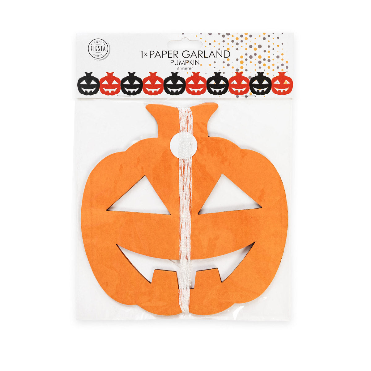 Halloweengirlang, pumpa 6 m