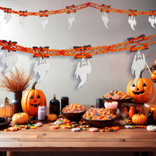 Halloweengirlang, spöke 300 cm