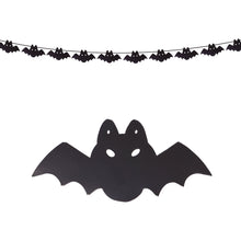 Halloweengirlang, fladdermus 300 cm