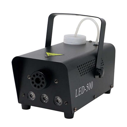 Rökmaskin med ljus och fjärrkontroll