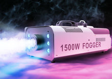 Rökmaskin med ljus och fjärrkontroll (1500W)