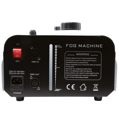 Rökmaskin med ljus och fjärrkontroll (1500W)
