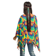 Poncho, hippie one size