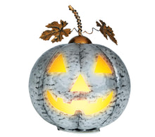 Pumpa, metallic silver 16 cm